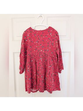 Zara Red‎ Floral Kids Dress